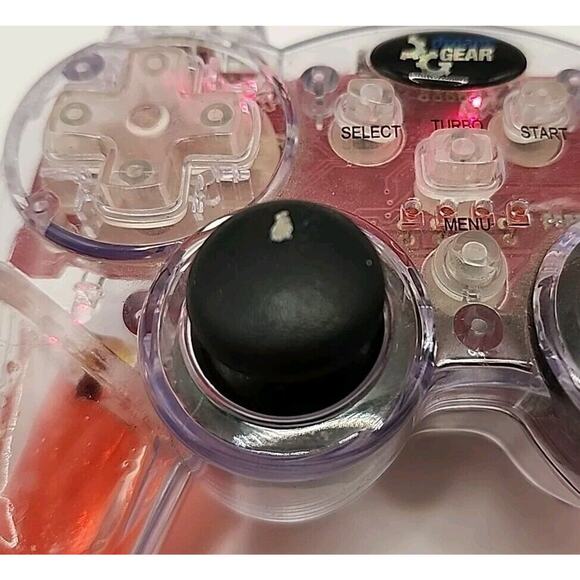 PlayStation 3 PS3 Dream Gear Lava Glow Red Wireless Controller (No Receiver) - Picture 2 of 6